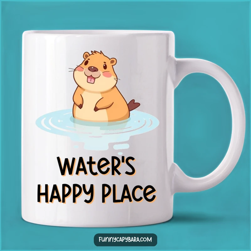Funny Capybara Chill Mug: Relaxing & Joyful Gift for Ultimate Comfort